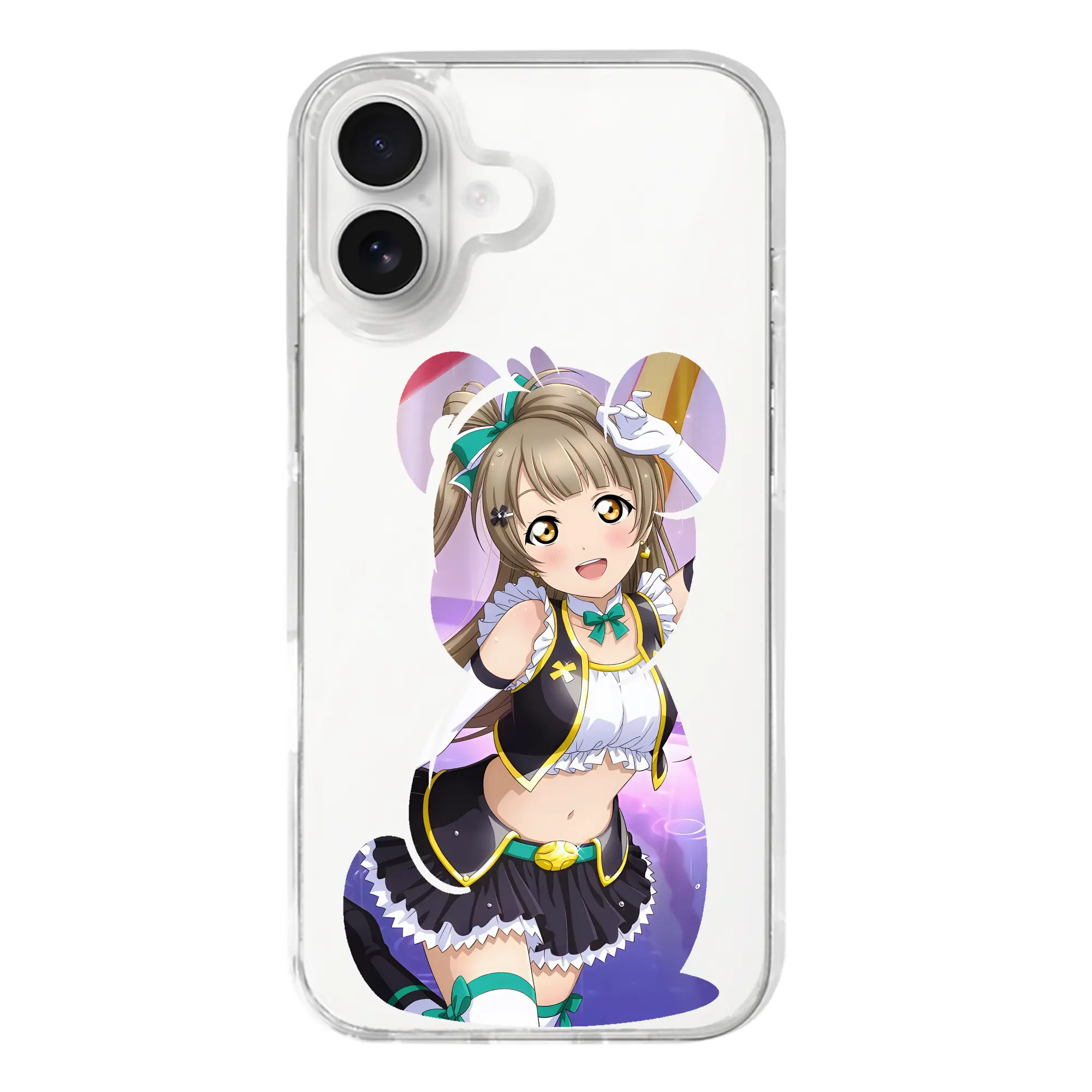 Love Live! グッズ,南ことり - iPhone 17シリーズ 透明スマホケース – 薄型・耐衝撃・精密フィット保護カバー